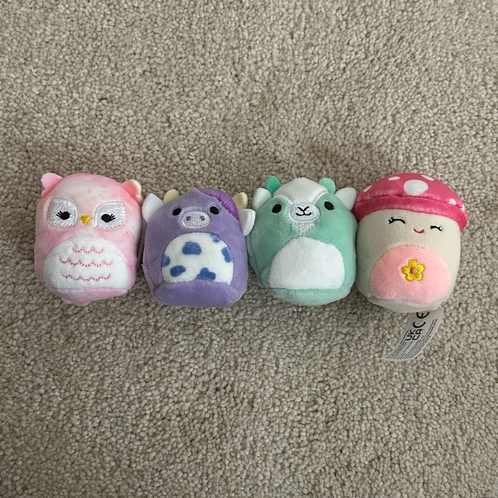 Squishmallow Squishville Bundle of 4